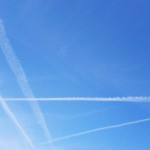 plane trails
