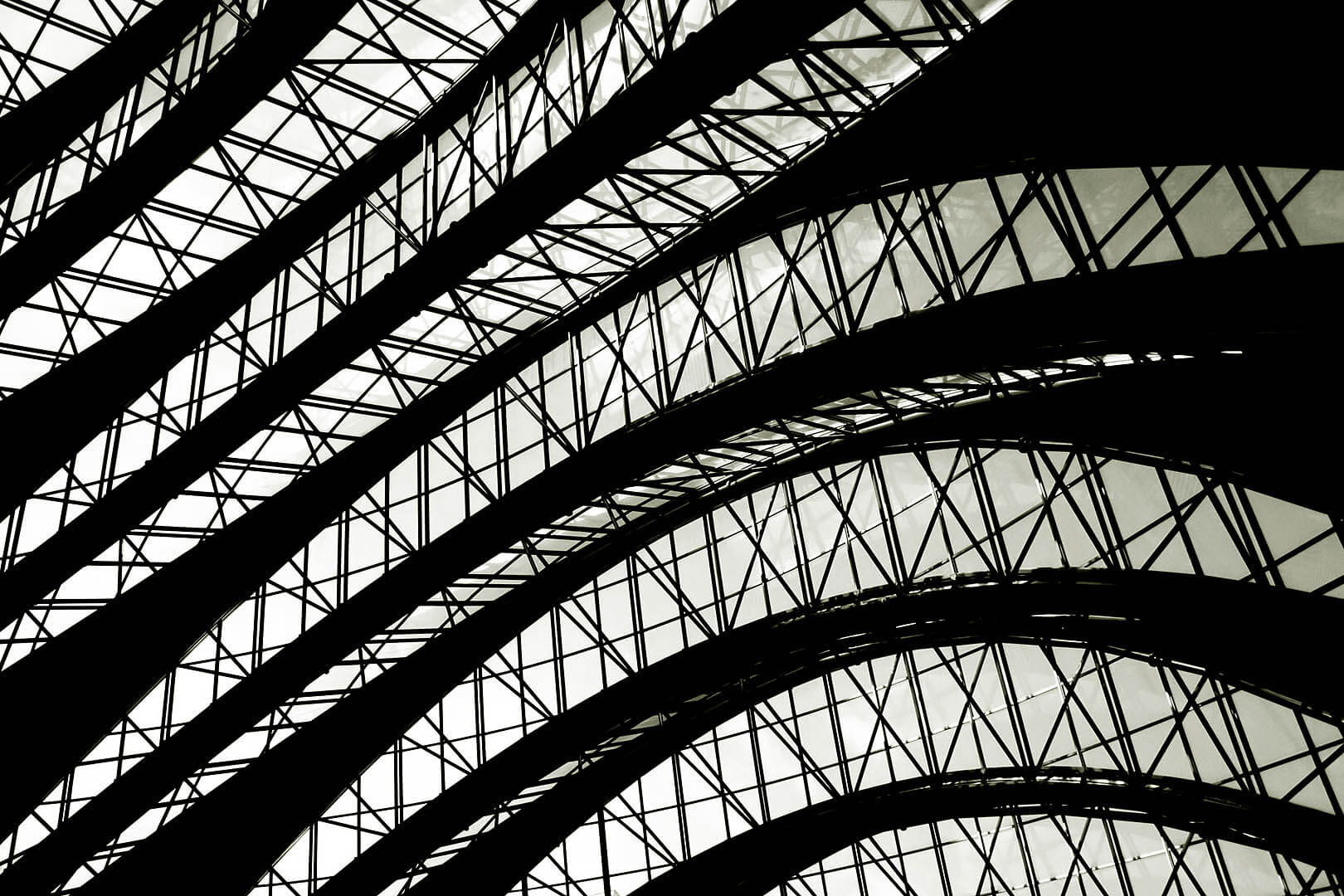 Canary DLR Station Roof