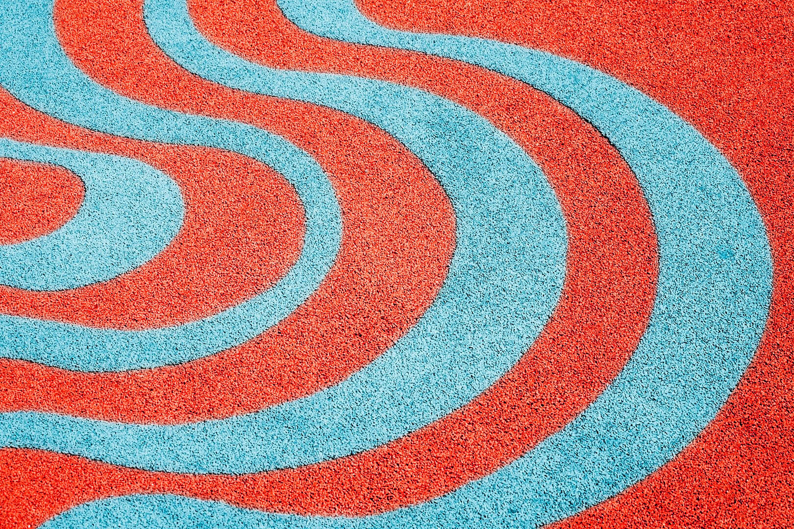 Red and Blue Pattern