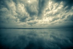 Wet Broad Haven Beach